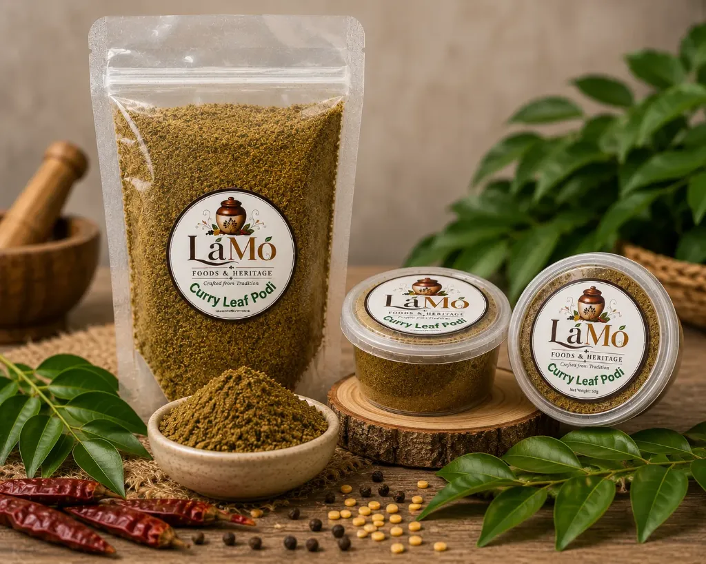 Curry Leaf Podi Mix (Karvepaku) (50 grams)
